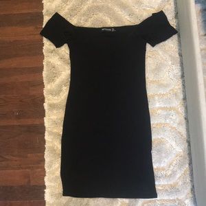 Drop sleeve bodycon dress